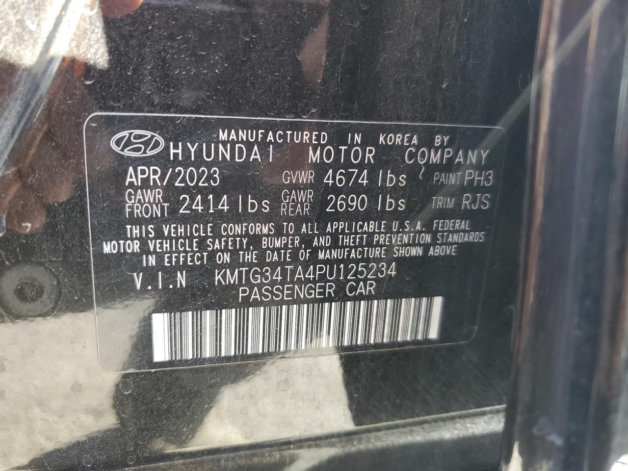 2023 GENESIS G70