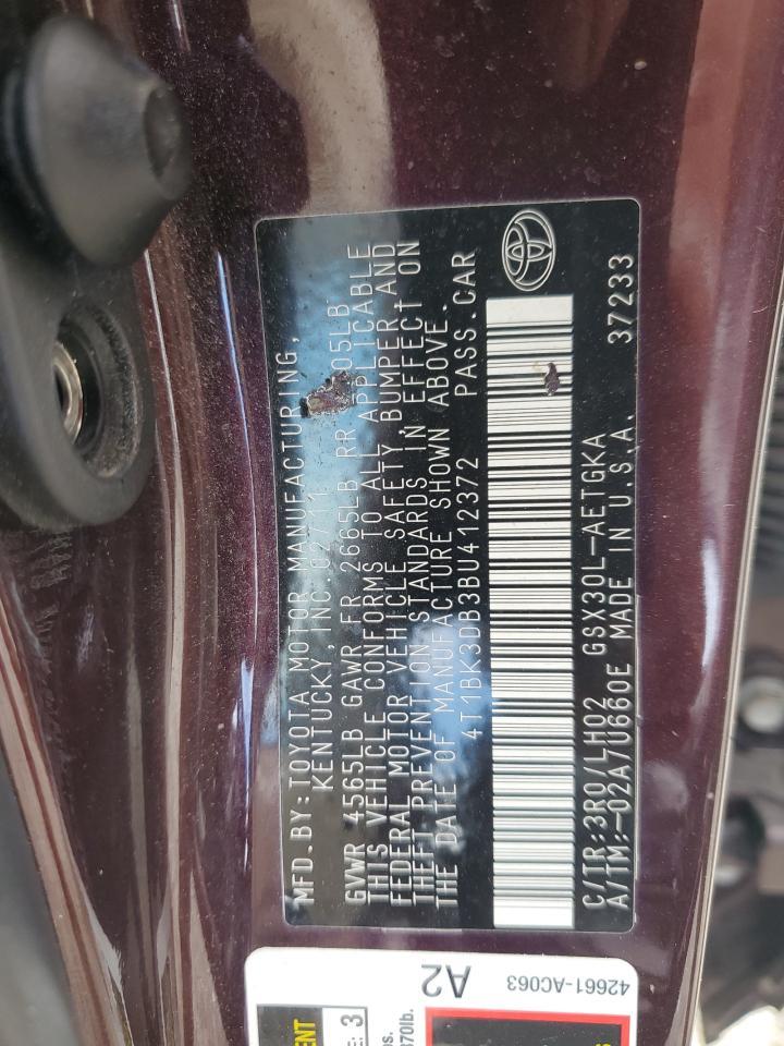 2011 TOYOTA Avalon