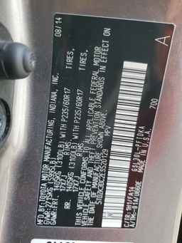 2014 TOYOTA SIENNA