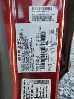 2013 FORD FUSION