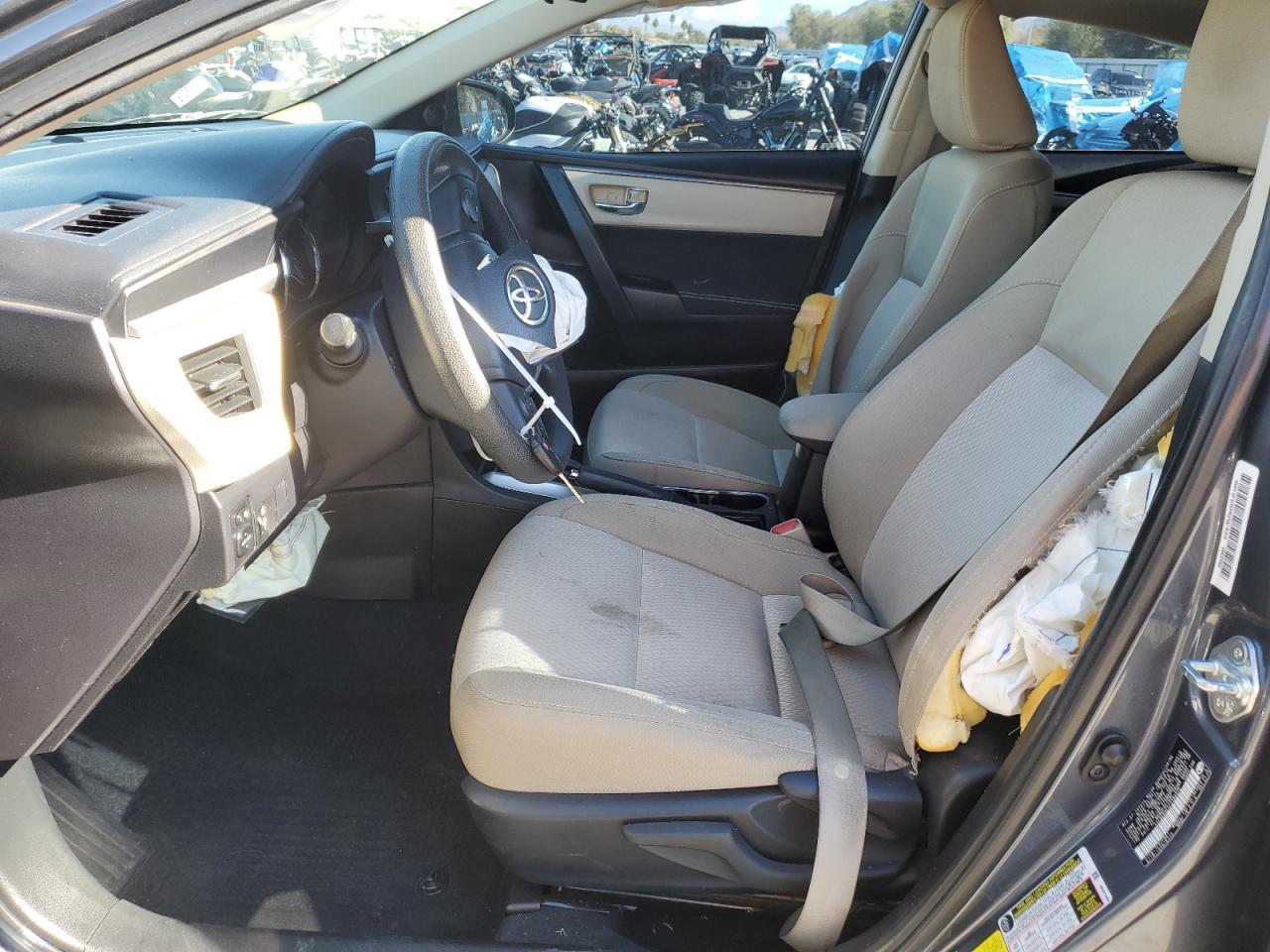 2015 TOYOTA COROLLA