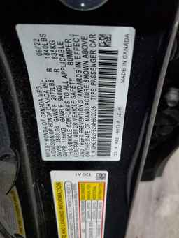 2022 HONDA CIVIC