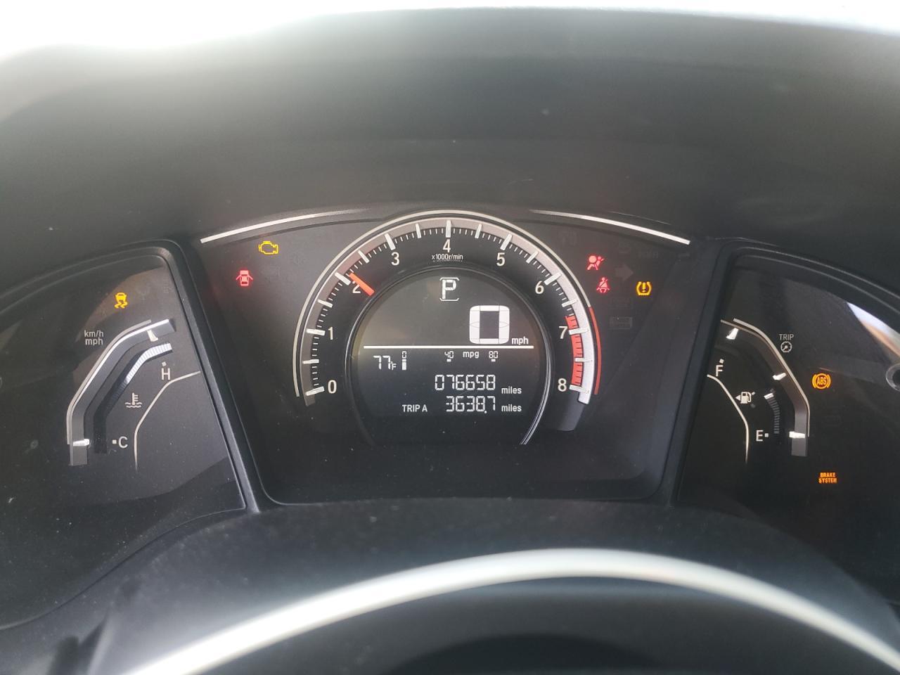 2016 HONDA CIVIC