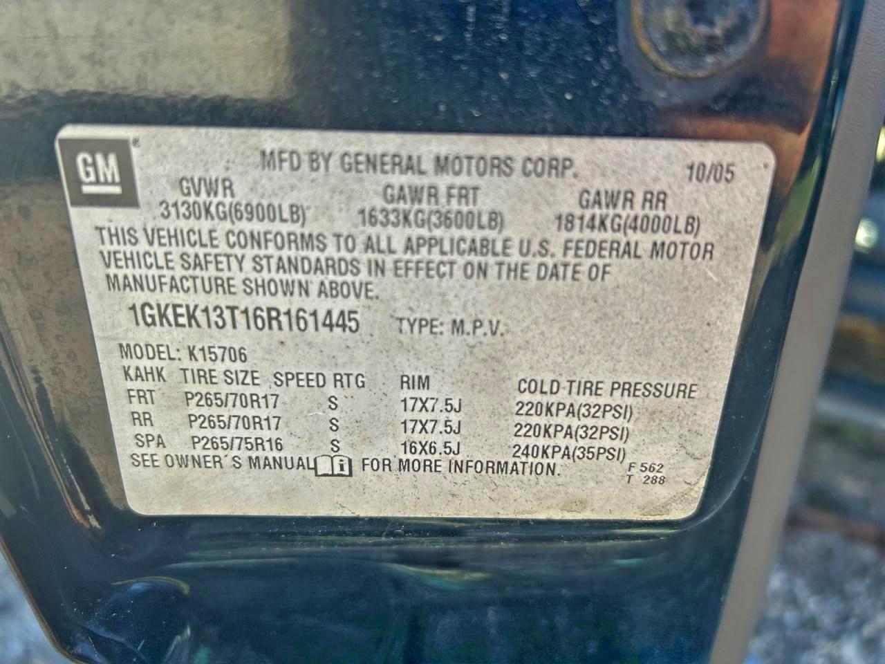 2006 GMC Yukon