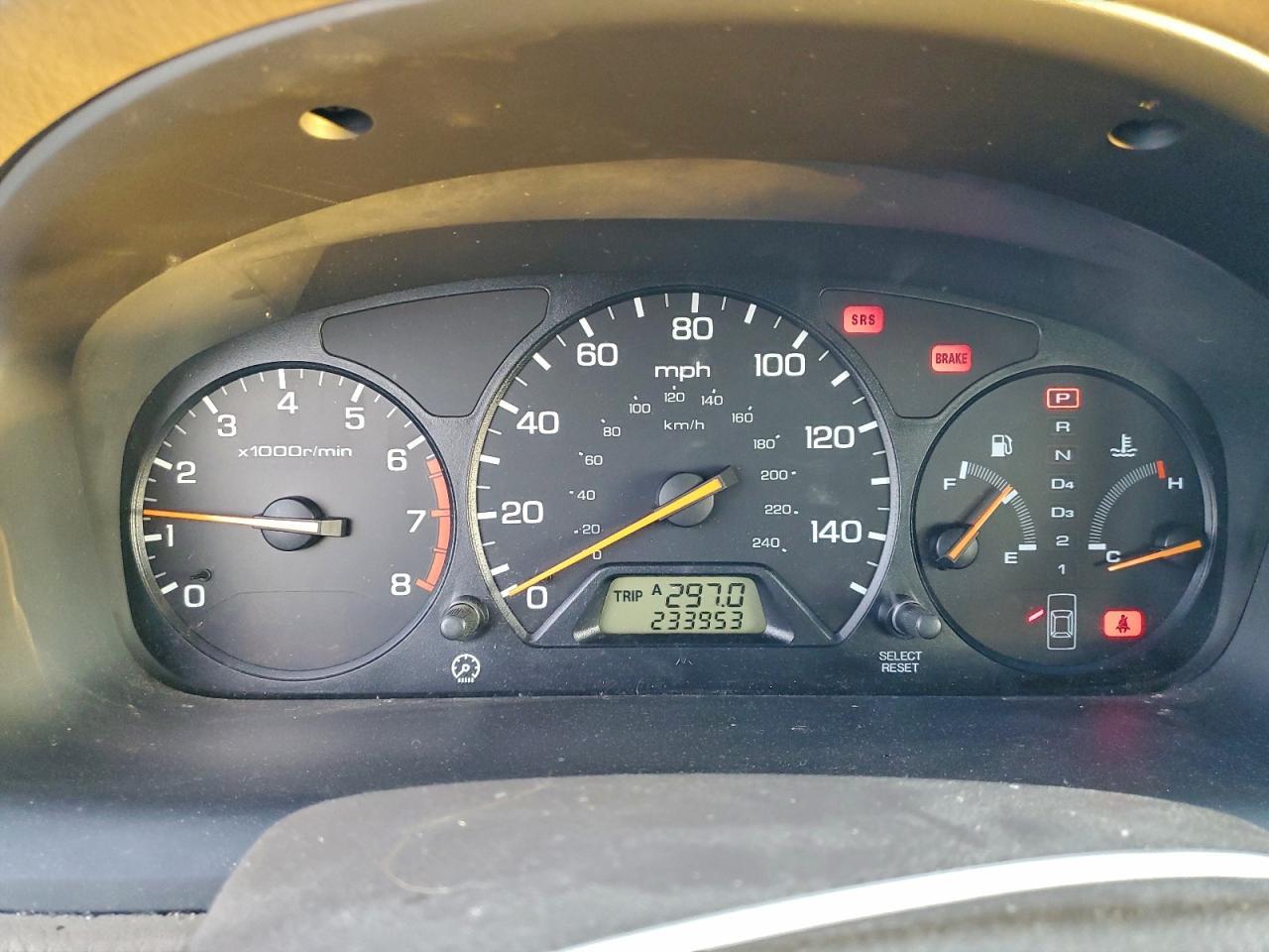 2001 HONDA ACCORD
