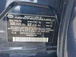 2014 HYUNDAI SONATA
