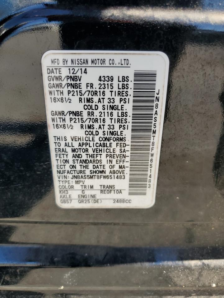 2015 NISSAN ROGUE