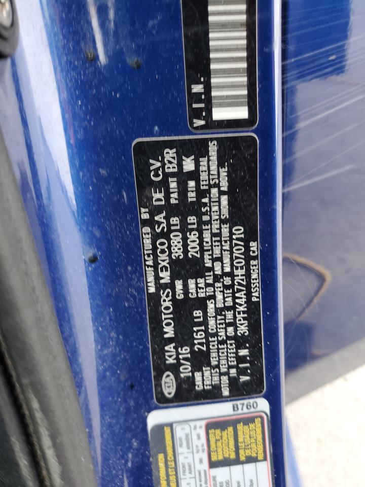 2017 KIA FORTE