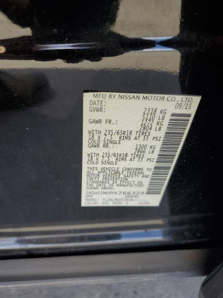2015 NISSAN MURANO