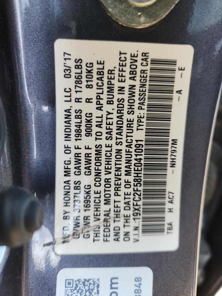 2017 HONDA CIVIC