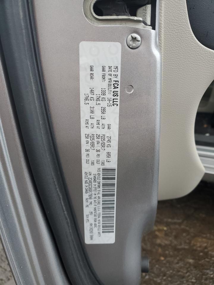 2016 DODGE GRAND CARAVAN