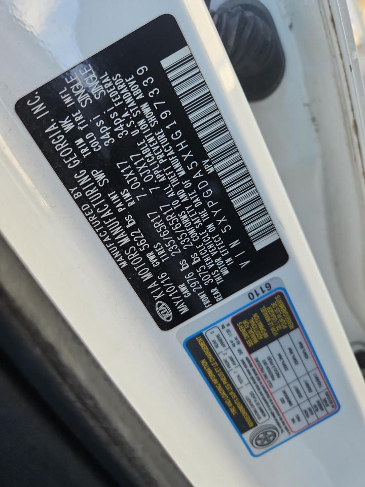 2017 KIA SORENTO