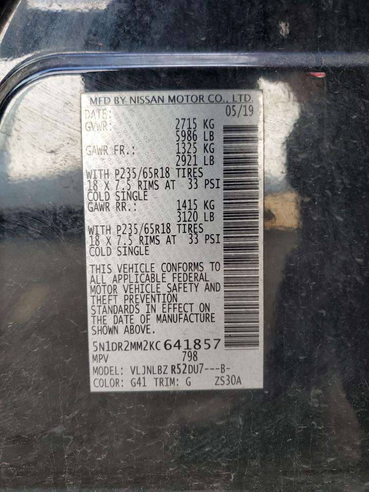 2019 NISSAN PATHFINDER