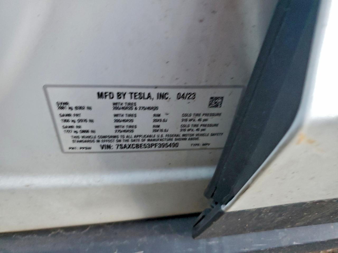 2023 TESLA MODEL X