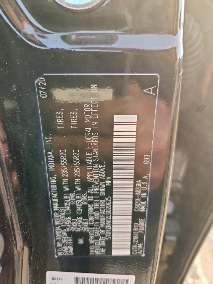 2020 TOYOTA HIGHLANDER