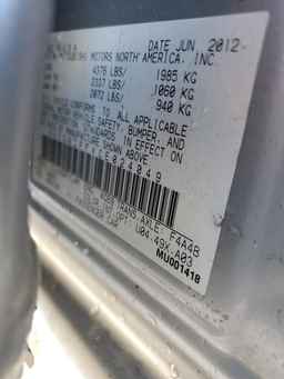 2012 MITSUBISHI Galant