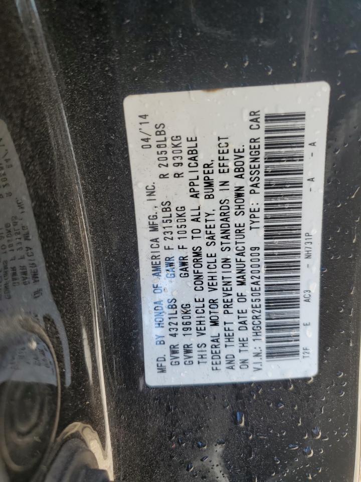2014 HONDA ACCORD