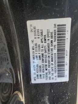 2014 HONDA ACCORD