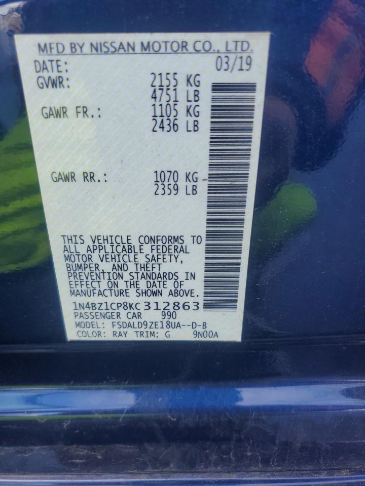 2019 NISSAN LEAF
