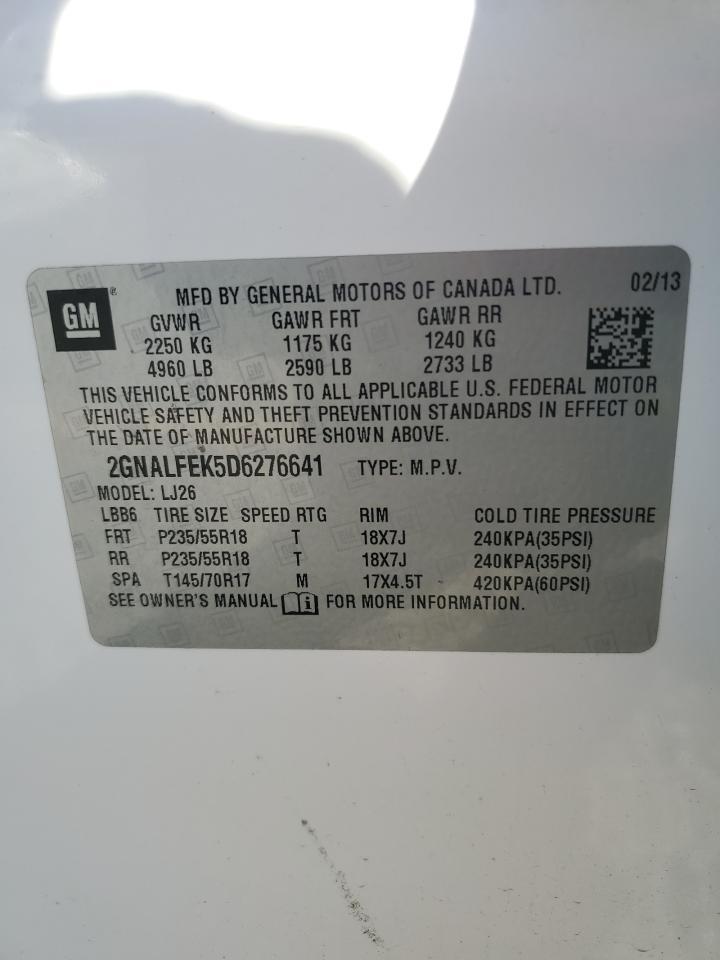 2013 CHEVROLET EQUINOX