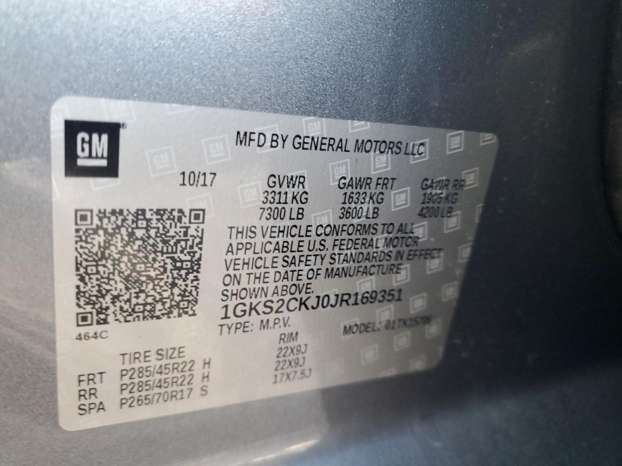 2018 GMC Yukon