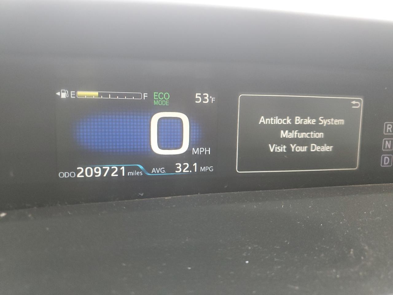 2016 TOYOTA PRIUS