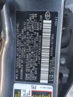 2012 TOYOTA CAMRY