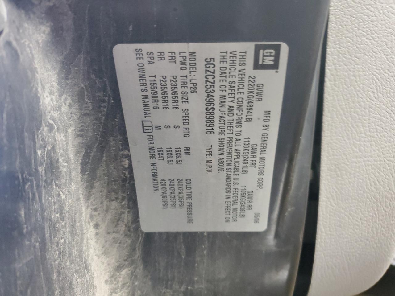 2006 SATURN Vue