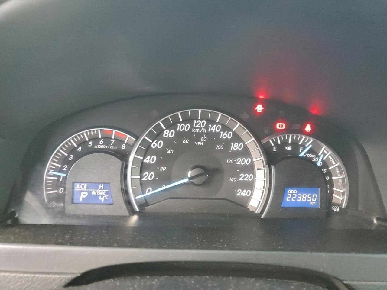 2012 TOYOTA CAMRY