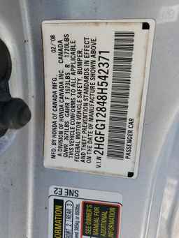 2008 HONDA CIVIC
