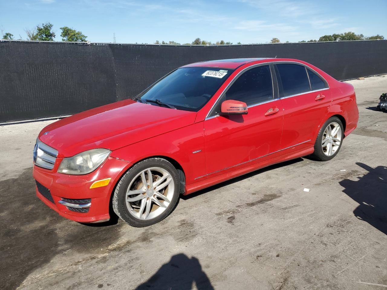 2012 MERCEDES-BENZ C-CLASS