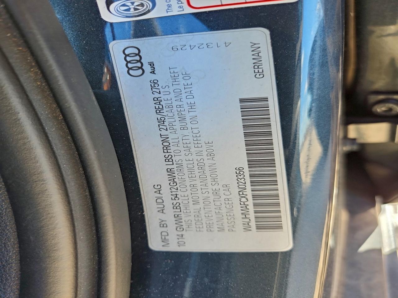 2015 AUDI A6