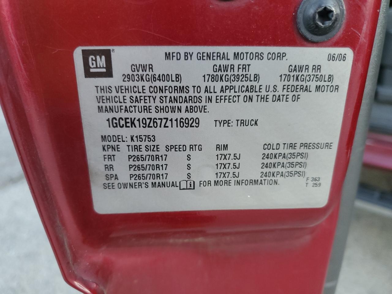 2007 CHEVROLET Silverado