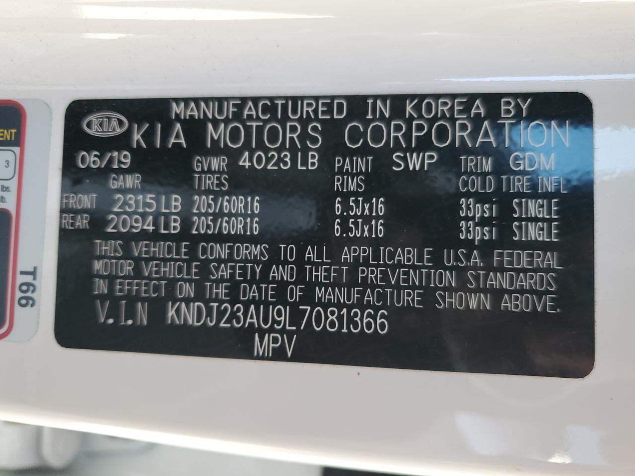 2020 KIA SOUL