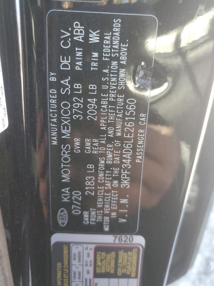 2020 KIA FORTE