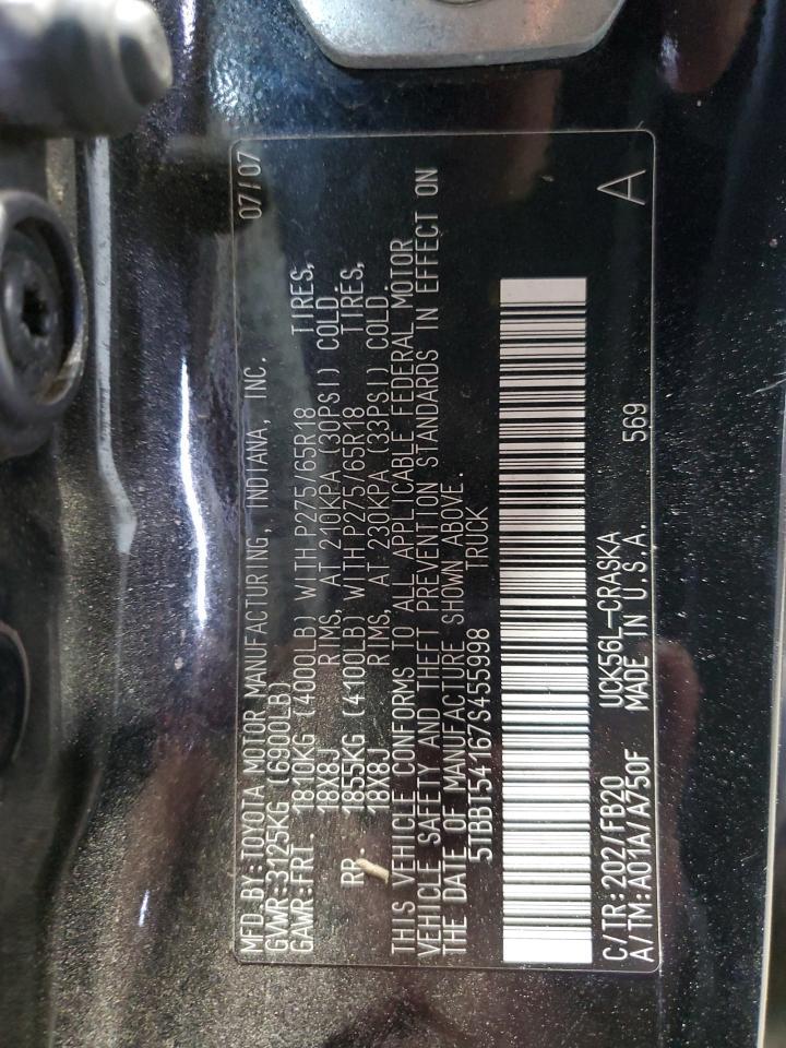 2007 TOYOTA TUNDRA