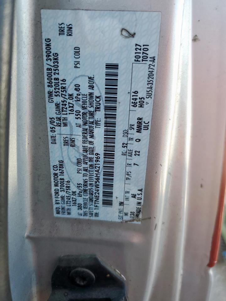 2006 FORD ECONOLINE