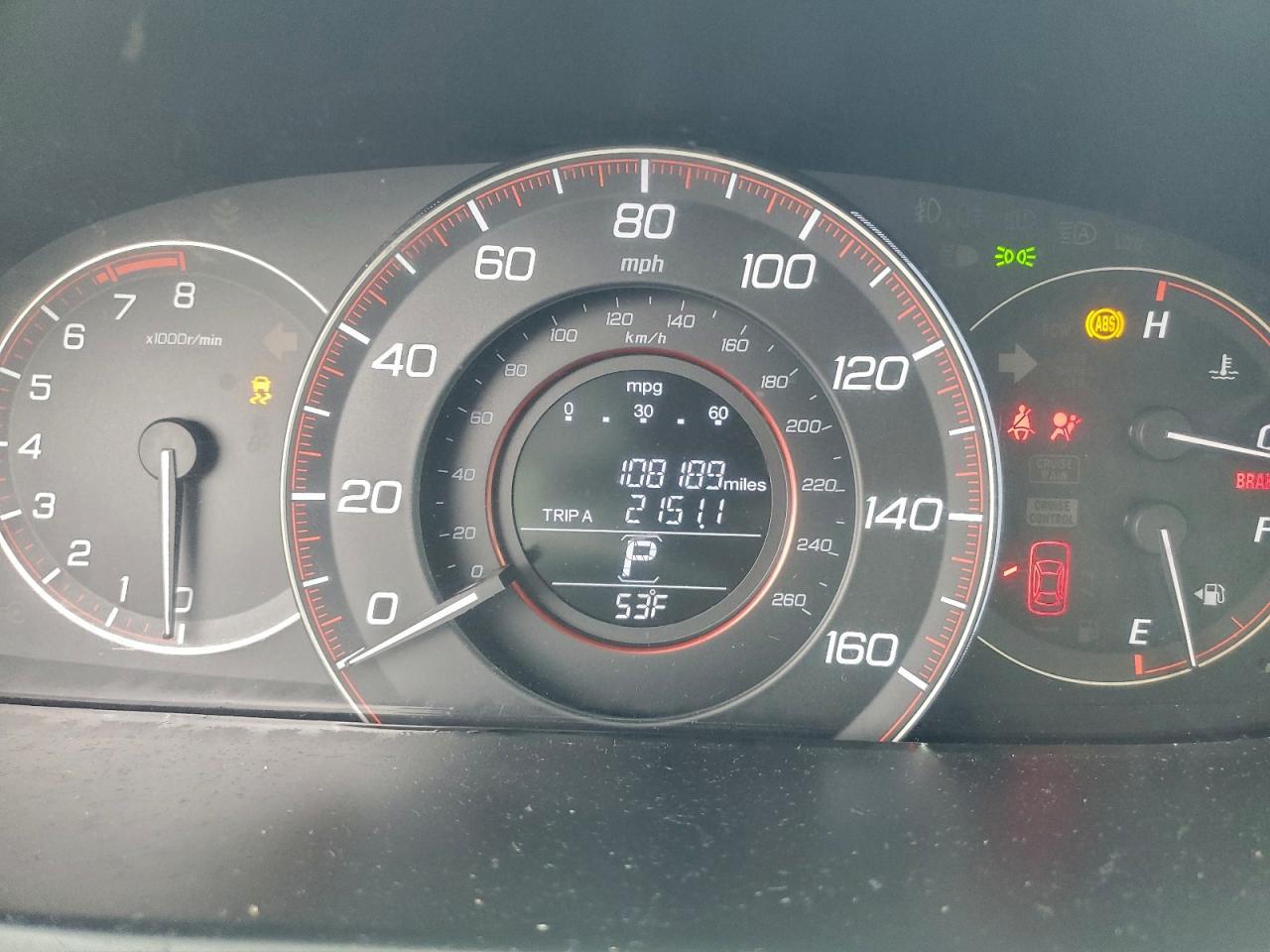 2014 HONDA ACCORD