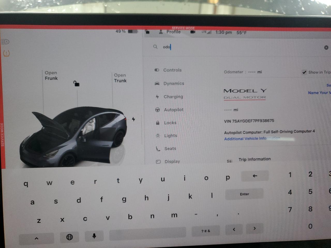 2023 TESLA MODEL Y