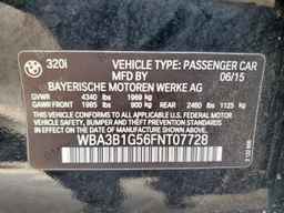 2015 BMW 3 SERIES