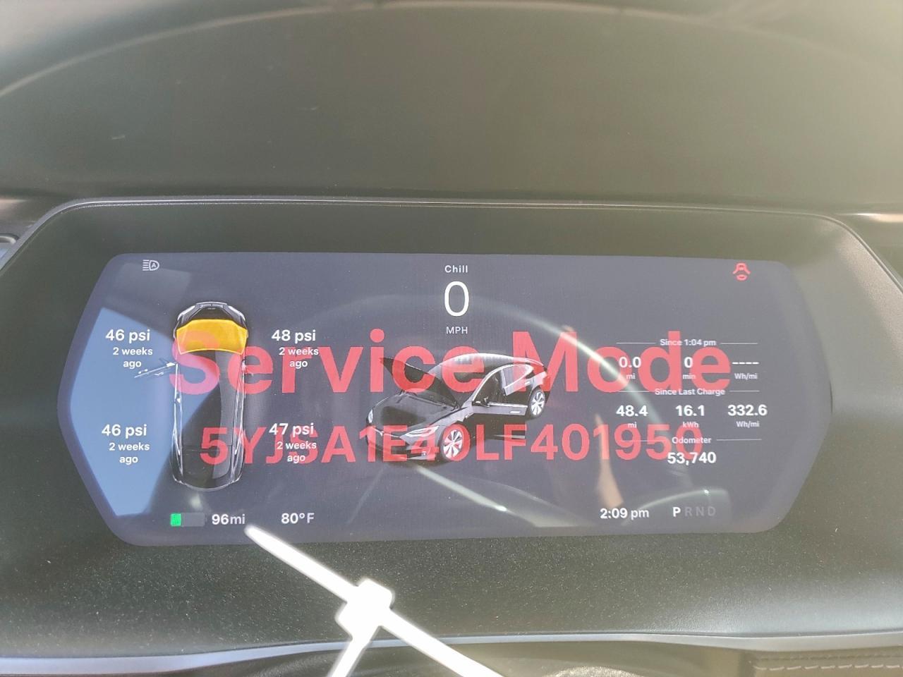 2020 TESLA MODEL S