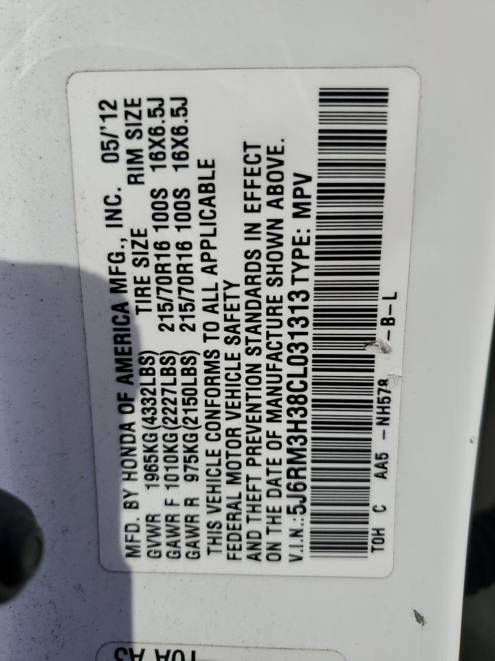 2012 HONDA CR-V
