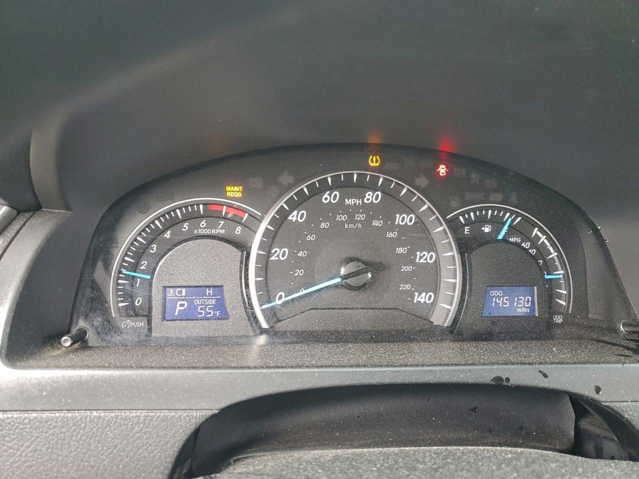2012 TOYOTA CAMRY