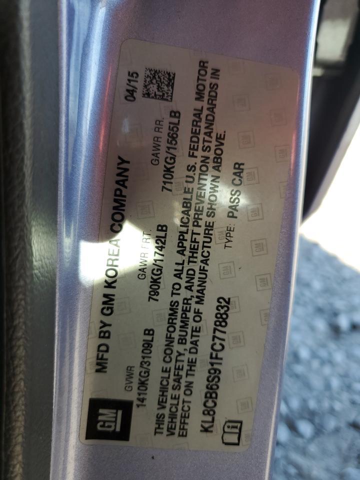 2015 CHEVROLET Spark