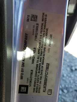 2015 CHEVROLET Spark