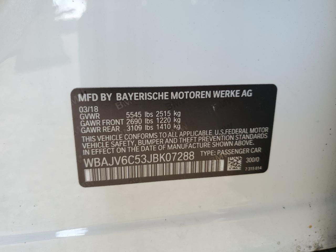 2018 BMW 6 Series
