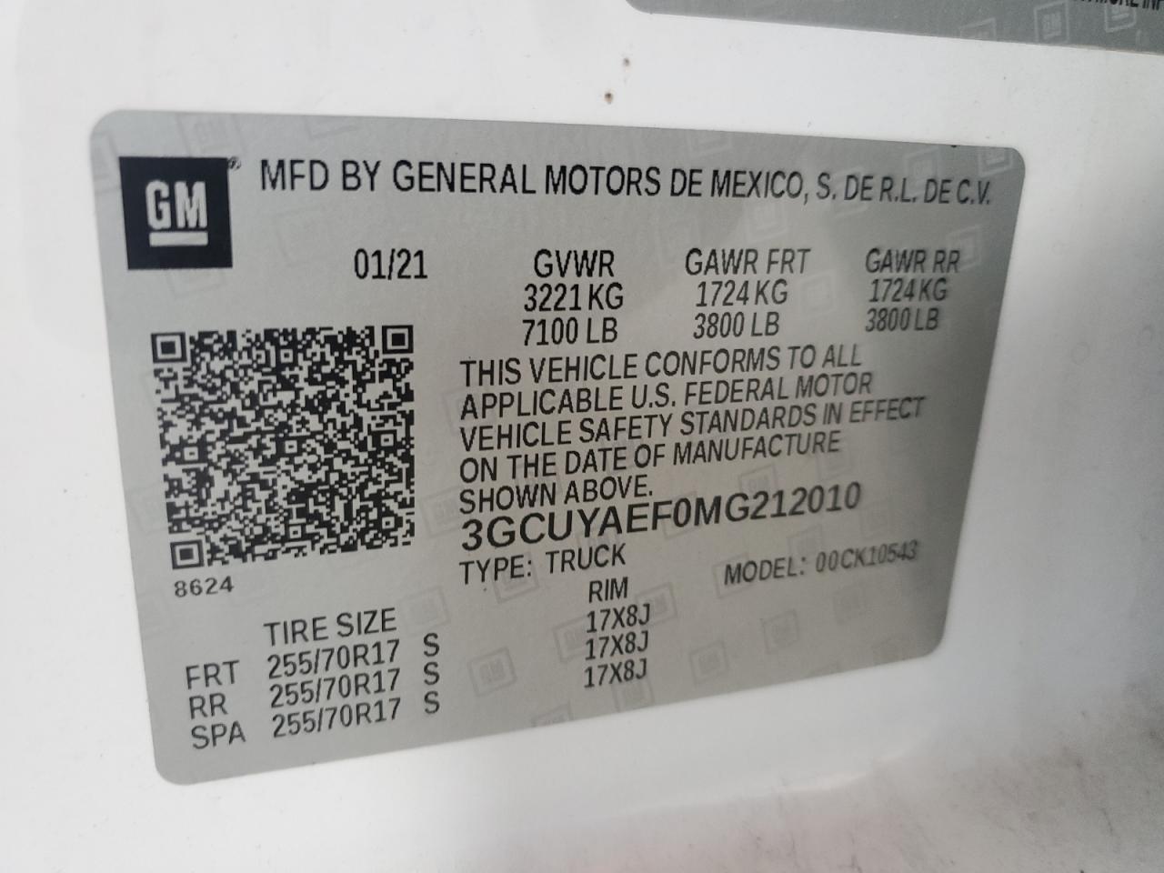 2021 CHEVROLET Silverado