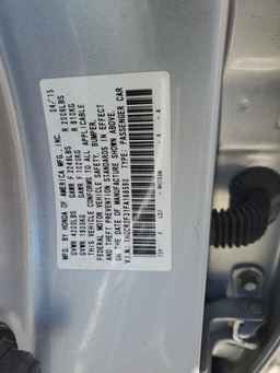 2015 HONDA ACCORD