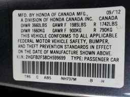 2012 HONDA CIVIC