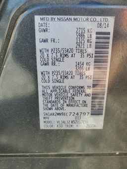 2013 NISSAN PATHFINDER